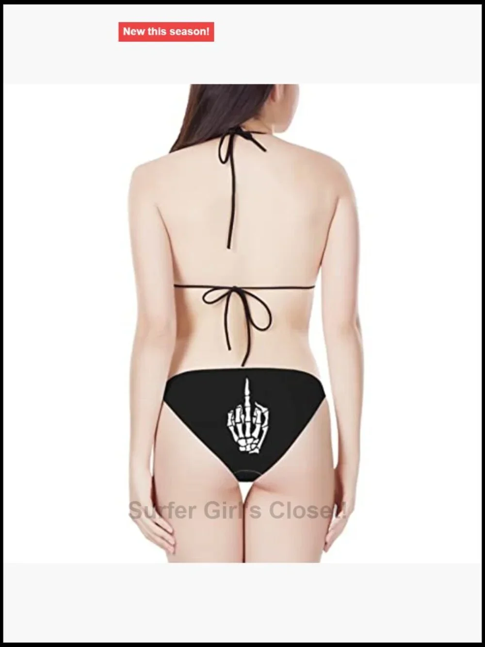 Triangle Bikini Set Push Up Low Waist Bottom 2pcs Athletic Swimsuit